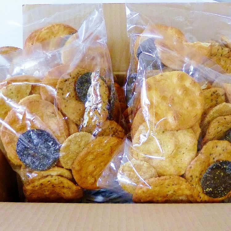 岩手味泉 美味しいお米で作った こわれ煎餅6種詰め合わせ 計1.5kg 離島