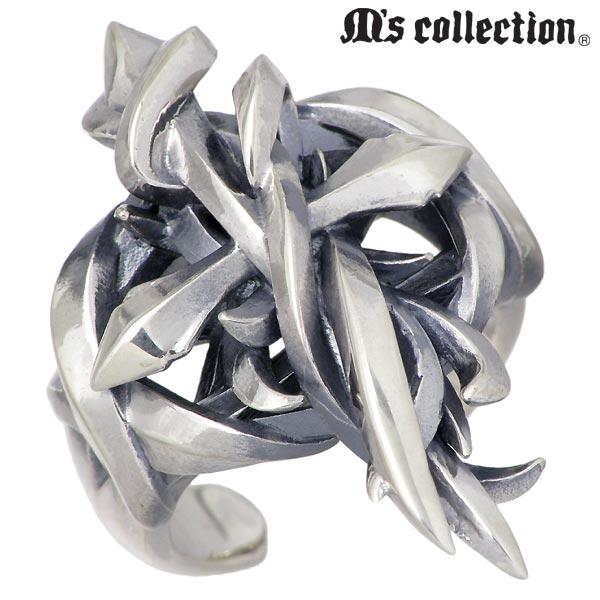 エムズコレクション M's collection シルバークロス リング 十字架 指輪 5〜17号