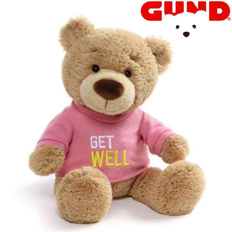 GUND（ガンド） ぬいぐるみ ゲットウェル Tシャツ テディーベア