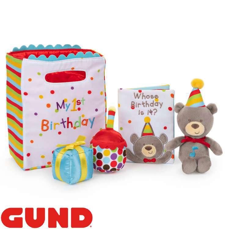 GUND ぬいぐるみ マイ 1st バースデー プレイセット たからもの 6056014