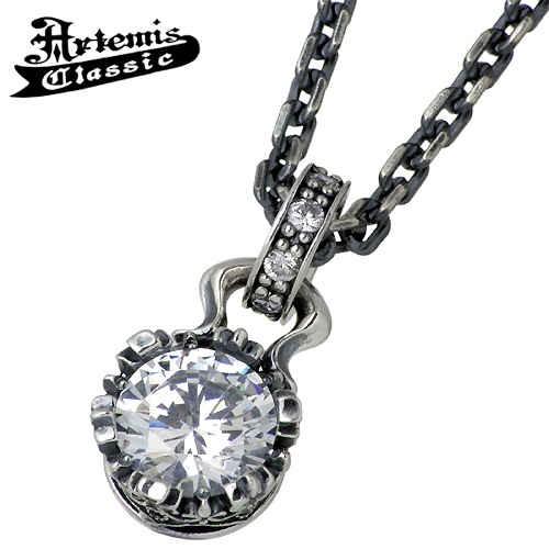 Artemis Classic ネックレス ストーンクラウン silver925 Artemis Classic 17日までポイント5倍 アルテミスクラシック シルバー