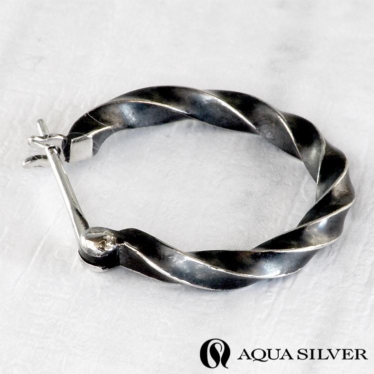 AQUA SILVER（アクアシルバー） 5日までポイント5倍 スパイラル フープ