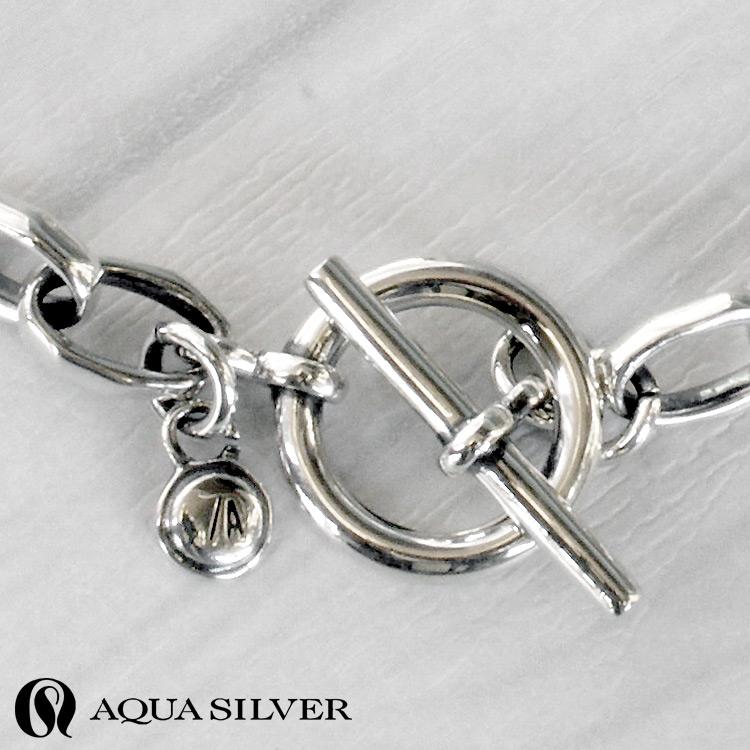 AQUA SILVER（アクアシルバー） ゆらぎ シルバー ブレスレット Medium