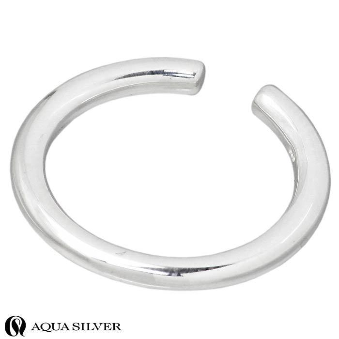 AQUA SILVER（アクアシルバー） シルバーイヤーカフ ラウンド 1個売り 