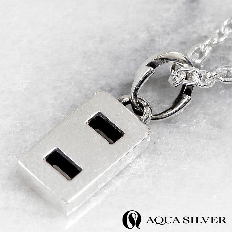 AQUA silver ペンダント ネックレス AQUA SILVER（アクアシルバー） コンセント シルバー ペンダント
