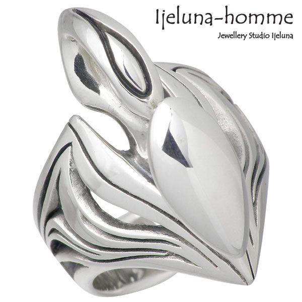 アイジェルナオム Ijeluna-homme ブーレイV シルバーリング 指輪
