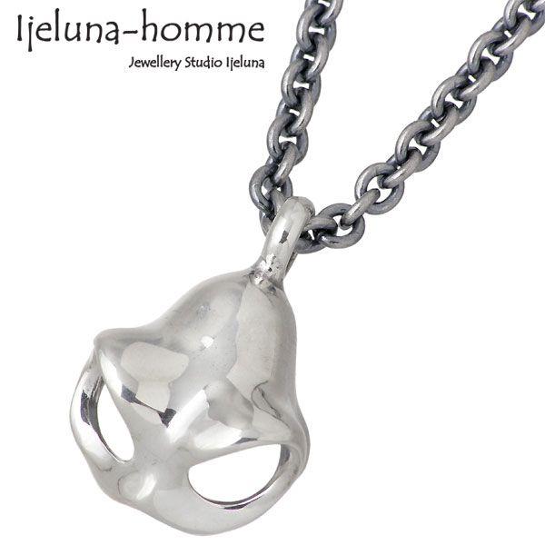 アイジェルナオム Ijeluna-homme ヘルメット スカル シルバーネックレス