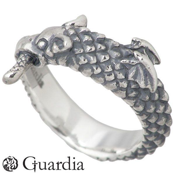 29日までポイント5倍 ガルディア Guardia Baby Ouroboros 竜 シルバー