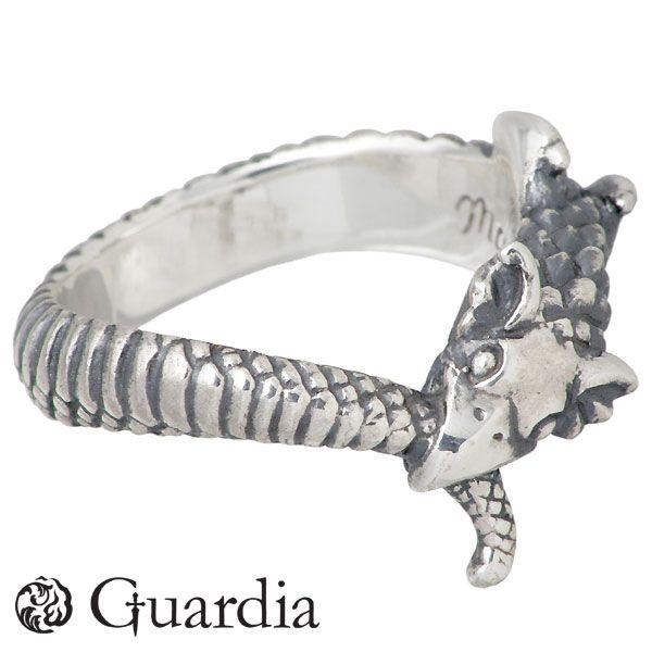 29日までポイント5倍 ガルディア Guardia Baby Ouroboros 竜 シルバー