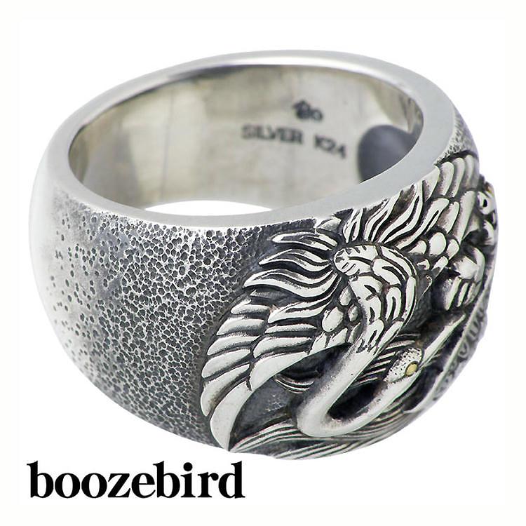29日までポイント5倍 ブーズバード boozebird 鶴亀 シルバー リング