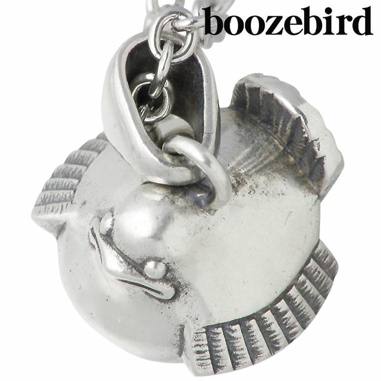 ブーズバード boozebird 福良雀 シルバー ネックレス チェーン付き