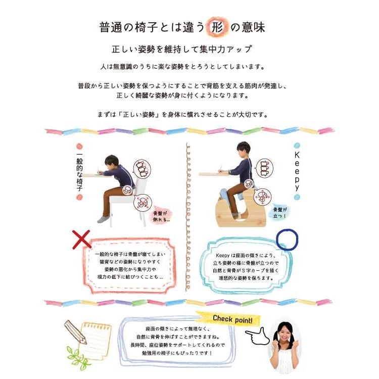 プロポーション チェア Keepy 姿勢矯正 背筋を伸ばして座れる椅子 新生活 引越し 家具 北海道 沖縄離島は別途追加送料の画像