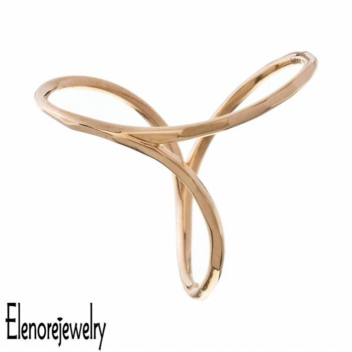 エレノアジュエリー Elenore Jewelry 10K ゴールド リング 指輪 オープンサークル 9号〜13号｜baby-sies｜03