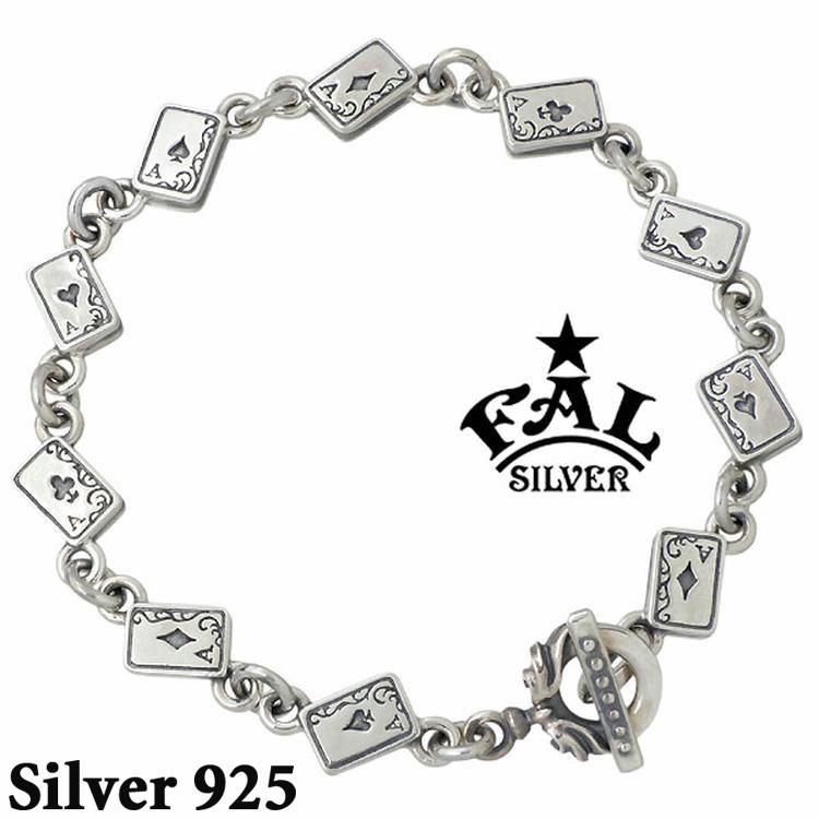 エフエーエル F.A.L FAL シルバーブレスレット レディース IVC S 