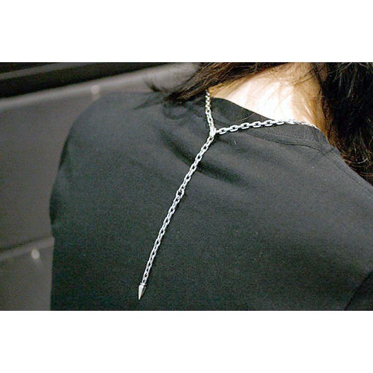 8日までポイント5倍 エフエーエル F.A.L FAL シルバーネックレス メンズ ニードルテール チェーンの画像