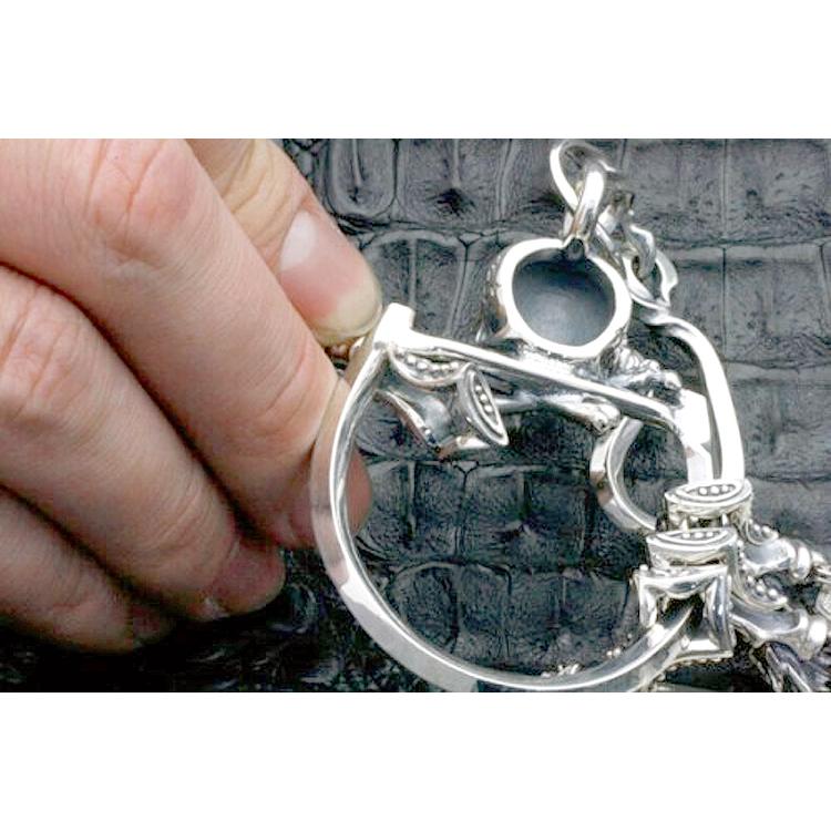 エフエーエル F.A.L FAL デッドインファント シルバーキーチェーンの画像