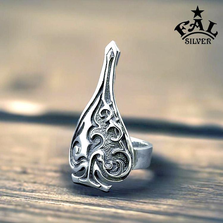 エフエーエル F.A.L FAL シルバーリング Destiny arrow スペード