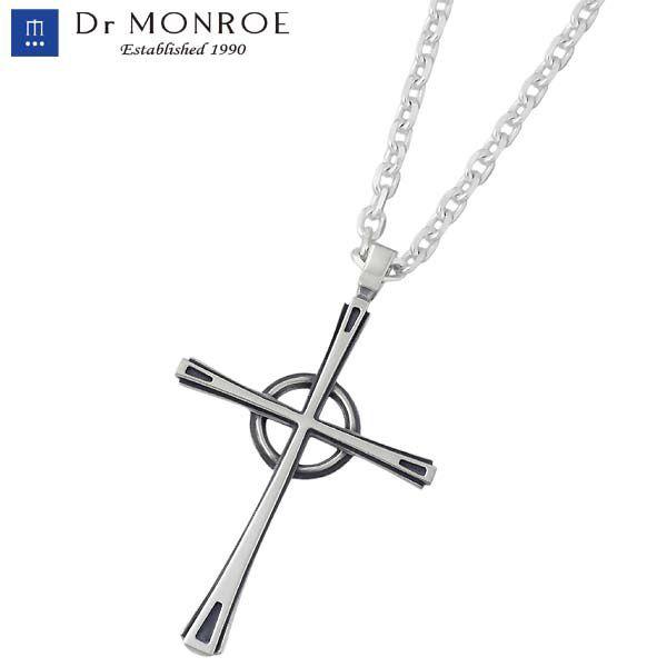 ドクターモンロー Dr MONROE シルバーネックレス メンズ クロス 十字架