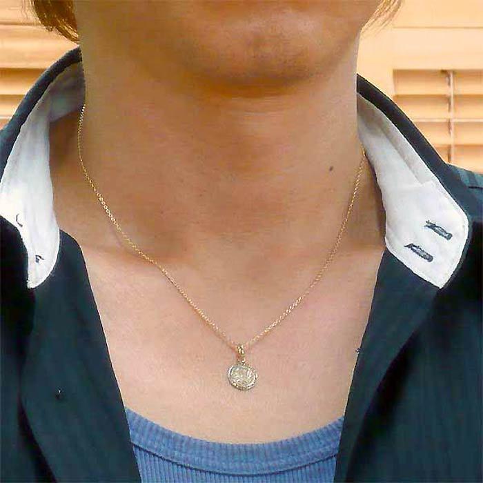 ドクターモンロー Dr MONROE K18 コイン ペンダントトップ ゴールドの画像