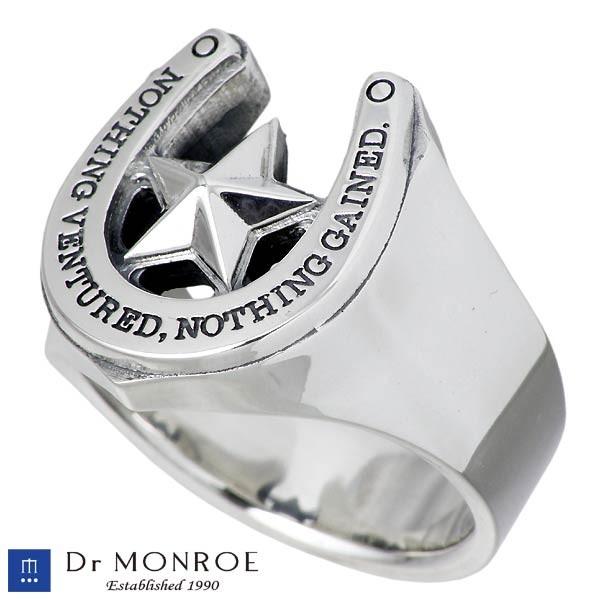 Dr MONROE（ドクターモンロー） ホースシュー シルバーリング 指輪 