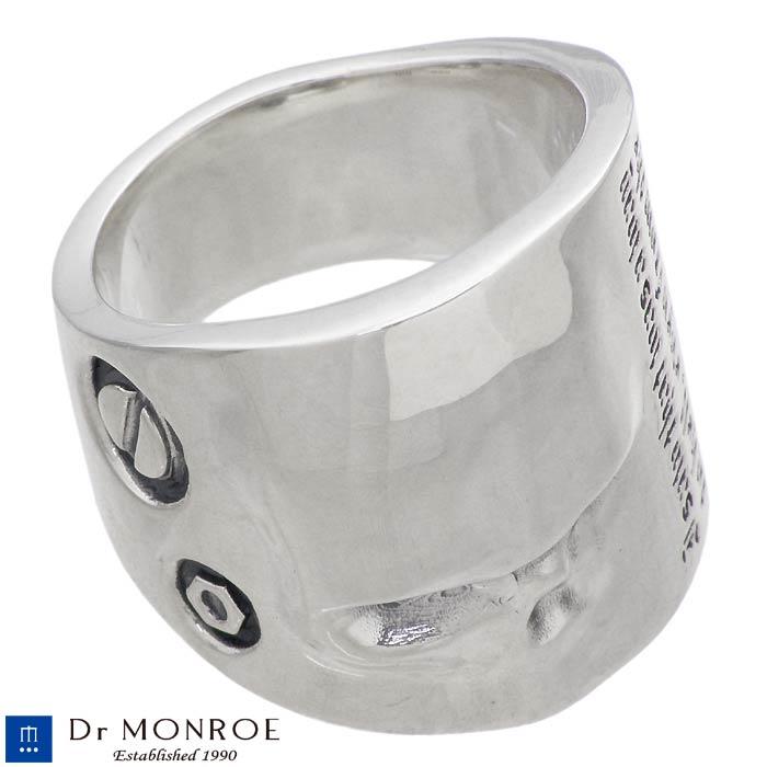 Dr MONROE ドクターモンロー シルバーリング ファントム スカル Dr MONROE ドクターモンロー シルバーリング ファントム スカル