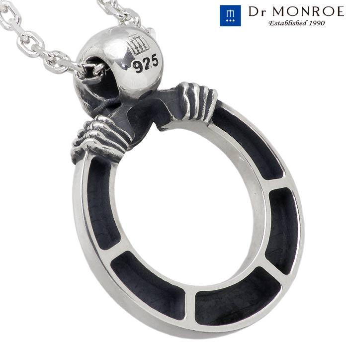Dr MONROE（ドクターモンロー） シルバーネックレス リバティ スカル 