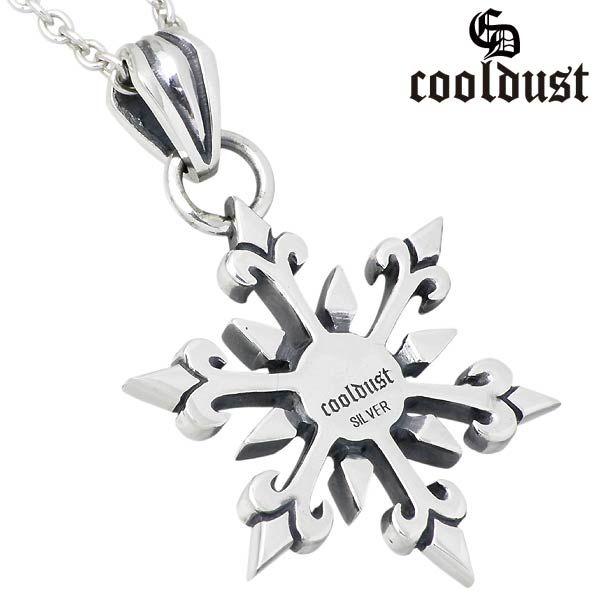 26日までポイント5倍 クールダスト cooldust FUNKOUTS スノーフレーク シルバーネックレス 雪の結晶 カラーストーン_1