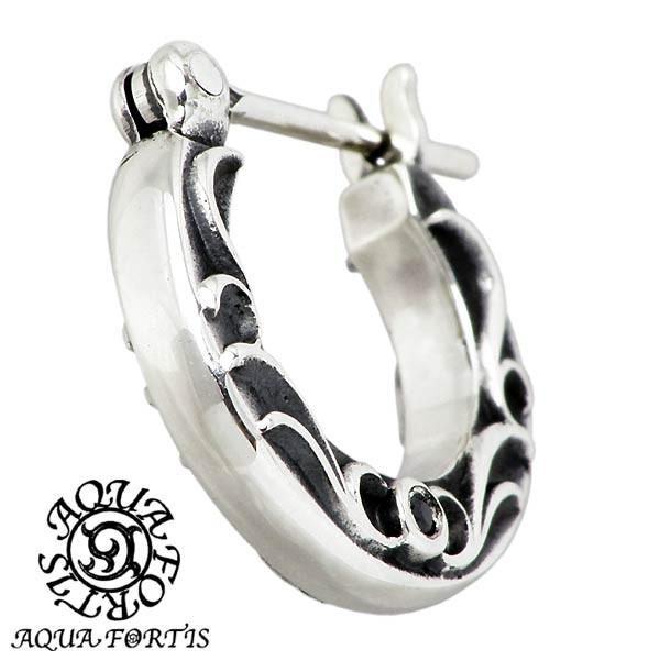 AQUA SILVER ピアス AQUA SILVER 30日までポイント5倍 アクアフォーティス FORTIS