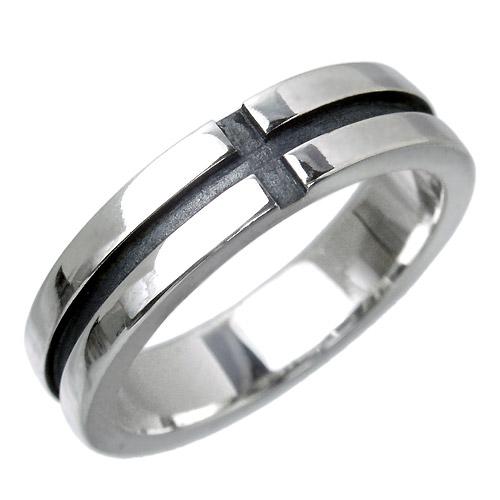 フリースタイル FREE STYLE クロス ペア シルバー リング M 指輪