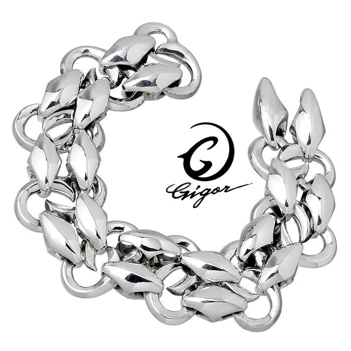 GIGOR（ジゴロウ） 25日までポイント5倍！ ダブルリンク シルバー