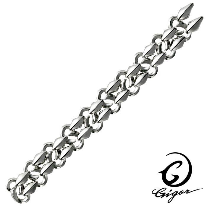 GIGOR（ジゴロウ） 25日までポイント5倍！ ダブルリンク シルバー