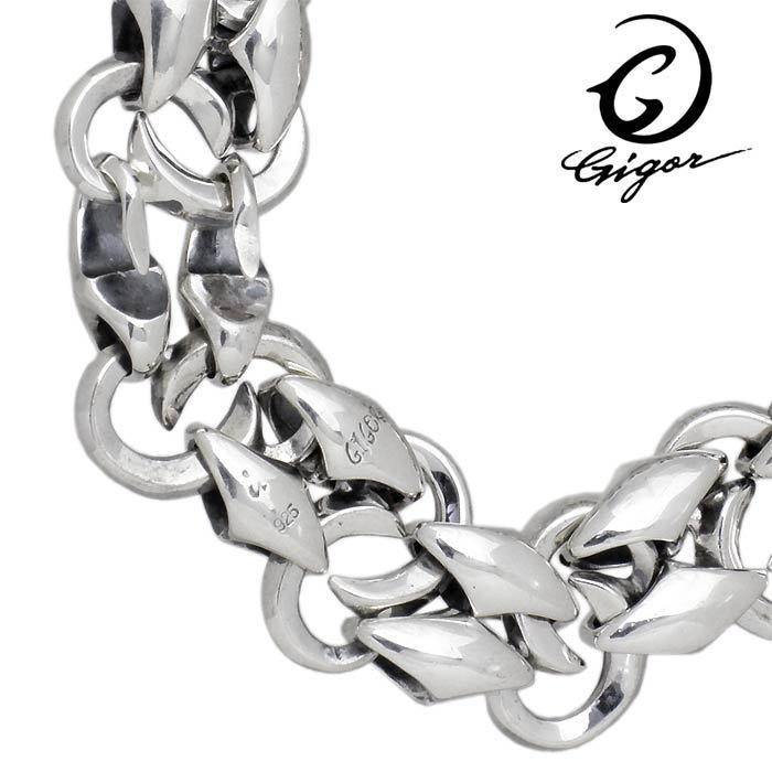 GIGOR ジゴロウ ダブルリンクS シルバーブレスレットL : Baby