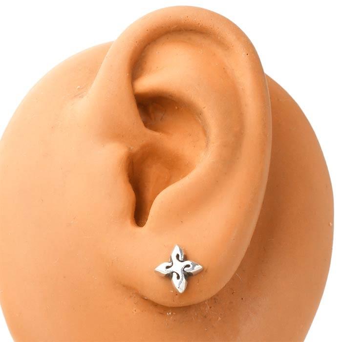 未使用品　GIGOR ピアス GIGOR ジゴロウ グローション フープ シルバー ピアス 1P 片耳用