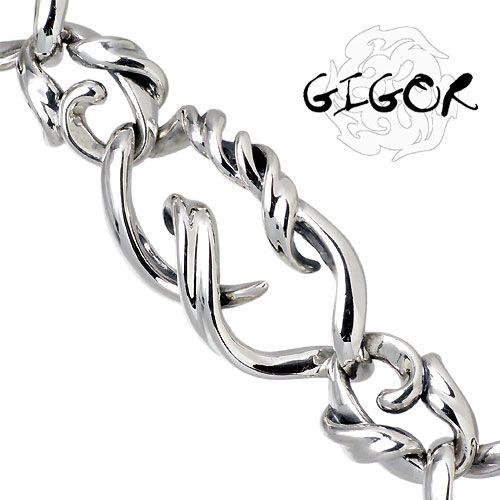 ジゴロウ GIGOR タングラム シルバーブレスレットMの画像