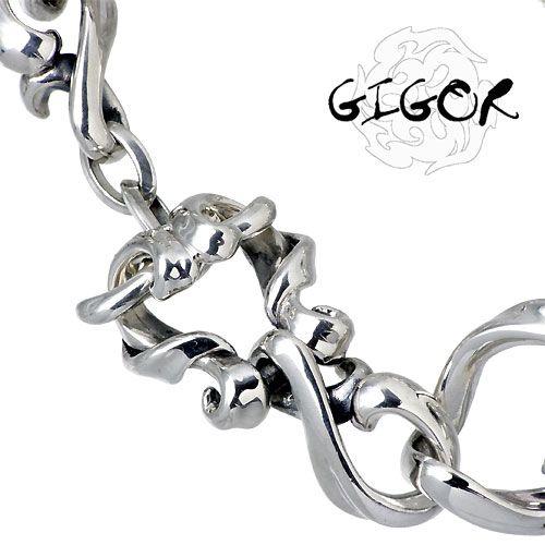 ジゴロウ GIGOR タングラム シルバーブレスレットMの画像