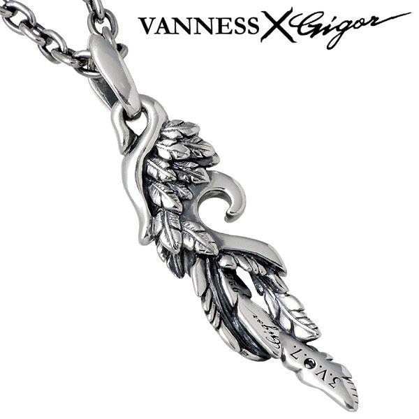 GIGOR（ジゴロウ） イリネス ハート ダイヤモンド シルバーネックレス