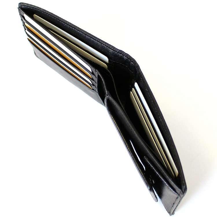 FRUH フリュー リアルカーボン ショート ウォレット 2つ折り財布 GL027