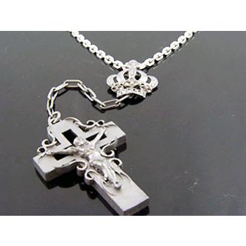 KEN BLOOD（ケンブラッド） ロザリオ クロス シルバーネックレス