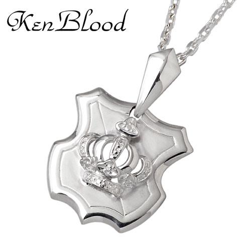KEN BLOOD（ケンブラッド） クラウン シルバーネックレス : Baby・Sies 