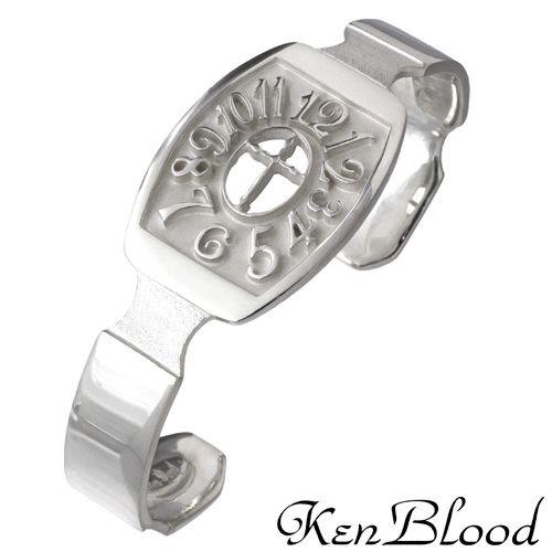 ケンブラッド KEN BLOOD クロック シルバーバングル ブレスレット