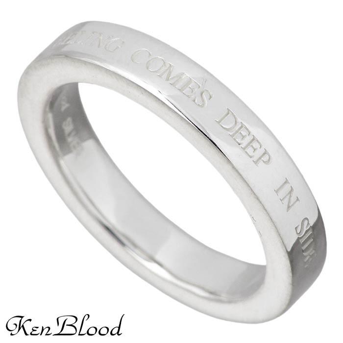 KEN BLOOD（ケンブラッド） 8日までポイント5倍 シルバーリング 指輪