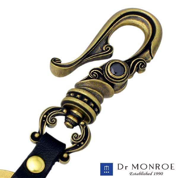 Dr MONROE ドクターモンロー 真鍮 キーリング ゴールドカラー Dr MONROE（ドクターモンロー） ポイント5倍 9日まで 真鍮 キーリング
