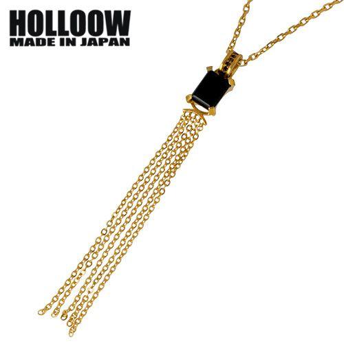 HOLLOOW ホロウ ブルースカル ダガー ネックレス 60cm シルバー