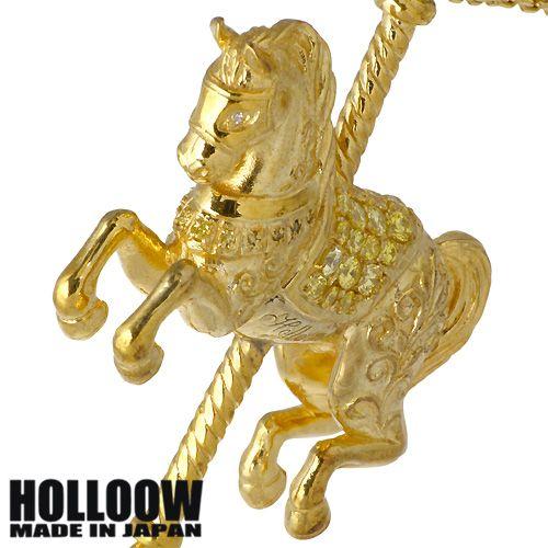 ホロウ HOLLOOW メリーゴーランド シルバーネックレスの画像
