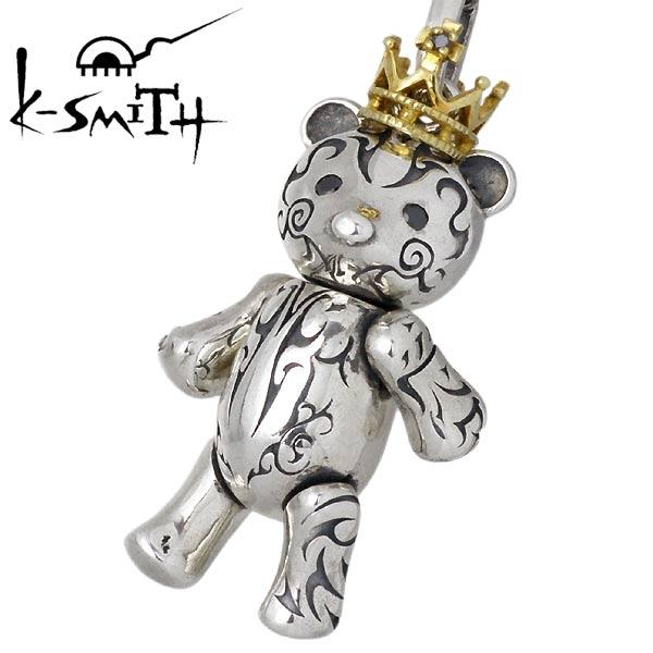 K-SMITH（ケースミス） K-SMITH Tatoo Bear L シルバーネックレス
