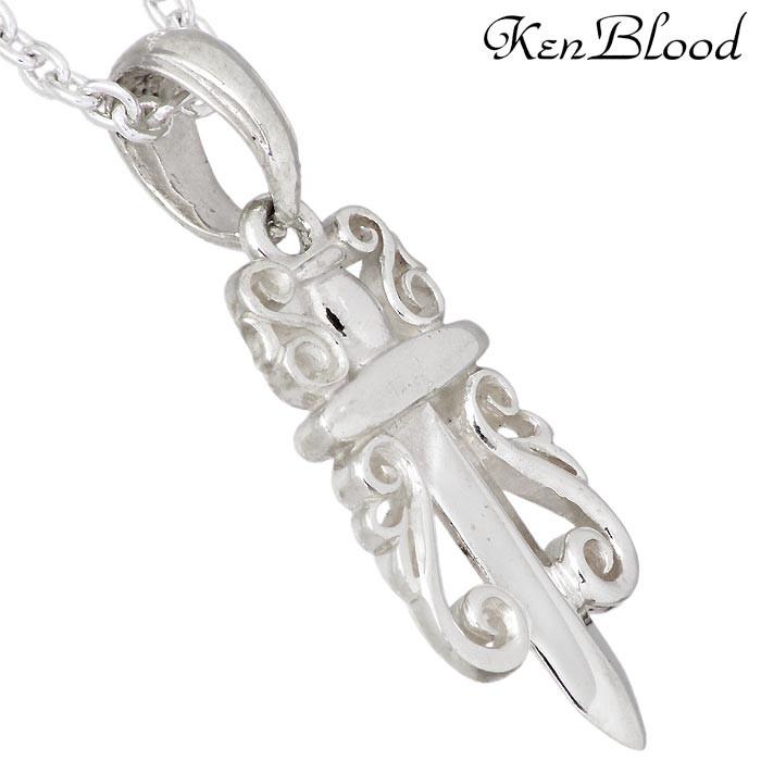 5/7までポイント5倍 ケンブラッド KEN BLOOD シルバーネックレス クロス CZ メンズ レディース 十字架