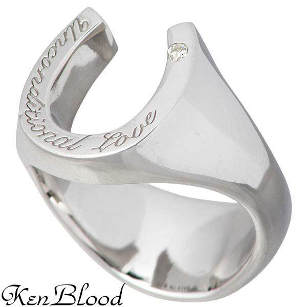 ケンブラッド KEN BLOOD アフェクション シルバー リング ダイヤモンド ピンキー リング 指輪｜baby-sies｜02