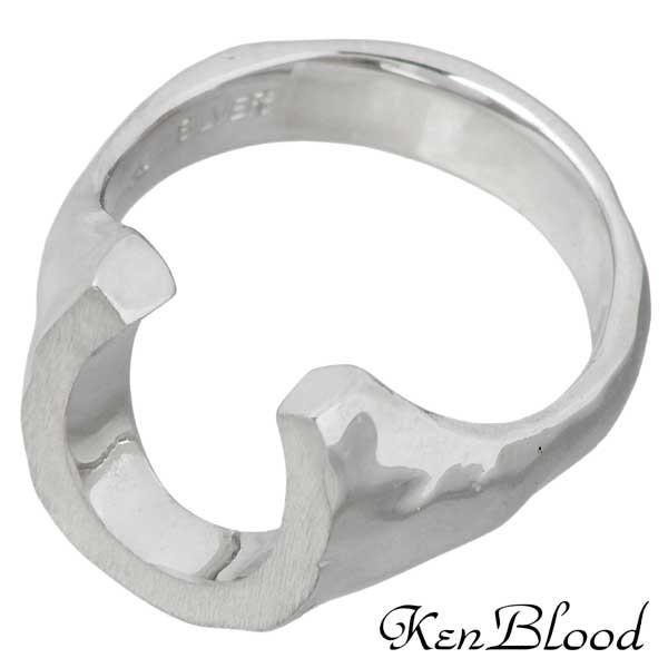 8日までポイント5倍 ケンブラッド KEN BLOOD 馬蹄 シルバーリング 指輪 ホースシュー 7〜23号の画像