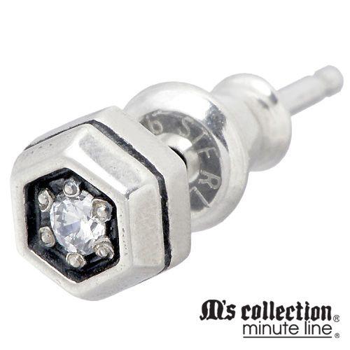 M'S COLLECTION シルバースタッドピアス M'S COLLECTION（エムズコレクション） 13日までポイント5倍 ミニッツ
