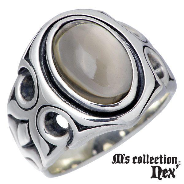 エムズコレクション M's collection ネクス ストーン ＆ シルバー リング メンズ 指輪 :MC-217:Baby・Sies